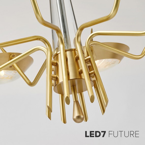 Loft Industry Modern - Space Base Chandelier